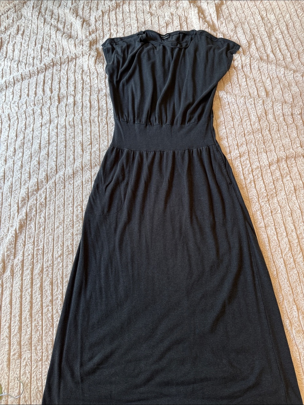 Prana Charcoal Hemp Blend Dress - Picture 4 of 4
